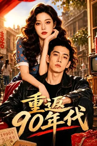 《重返90年代（82集）AI短剧 (2026)》短剧封面
