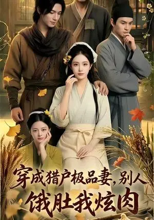 《穿成猎户极品妻,别人饿肚我炫肉!(81集)(夸克网盘)》短剧封面