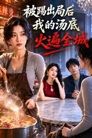 《被踢出局后，我的汤底火遍全城（94集）（夸克网盘）》短剧封面