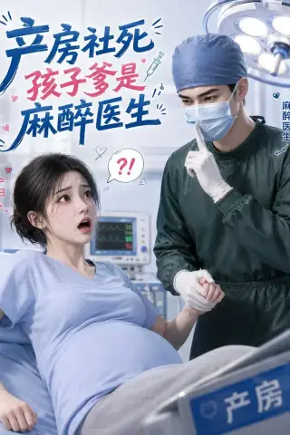 《产房社死，孩子爹是麻醉医生（29集）AI短剧（夸克网盘）》短剧封面