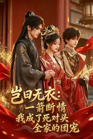 《岂曰无衣：一箭断情我成了死对头全家的团宠（22集）（夸克网盘）》短剧封面