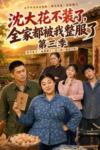 《沈大花不装了，全家都被我整服了第三季（62集）（百度网盘）》短剧封面
