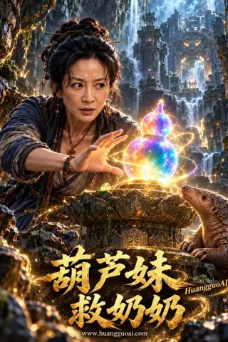 《AI擦边短剧：葫芦妹救奶奶（迅雷网盘）》短剧封面