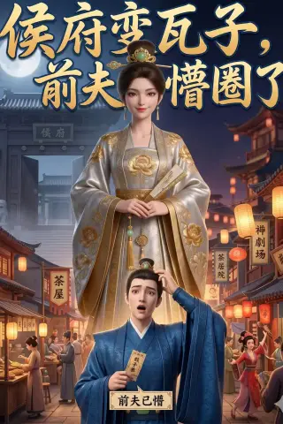 《侯府变瓦子，前夫懵圈了（38集）漫剧 (2026)》短剧封面