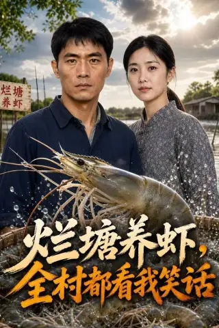 《烂塘养虾，全村都看我笑话（40集）AI短剧（夸克网盘）》短剧封面