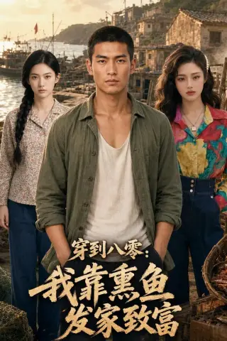 《穿到八零：我靠熏鱼发家致富（40集）AI短剧（夸克网盘）》短剧封面