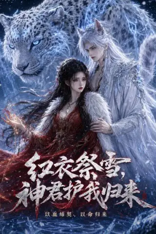 《红衣祭雪，神君护我归来（36集）（夸克网盘）》短剧封面