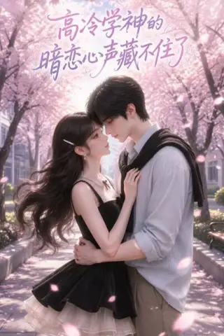 《高冷学神的暗恋心声藏不住了（80集）Ai短剧（百度网盘）》短剧封面