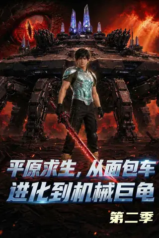 《原求生：从面包车进化到机械巨龟第二季（86集）Ai短剧（百度网盘）》短剧封面