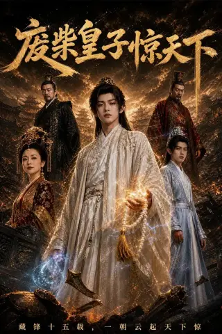《废柴皇子惊天下（50集） AI短剧（夸克网盘）》短剧封面