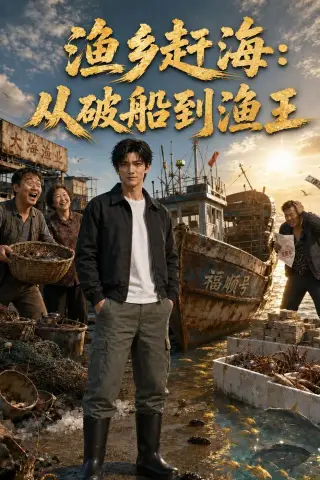 《渔乡赶海：从破船到渔王（61集）AI短剧（夸克网盘）》短剧封面