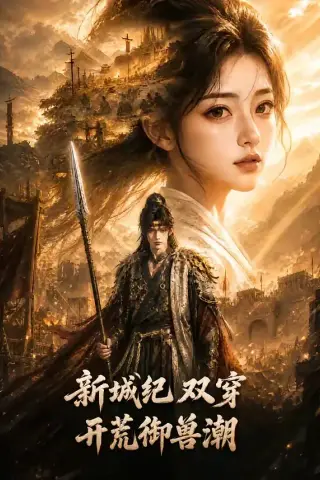 《新城纪双穿开荒御兽潮（80集）（夸克网盘）》短剧封面