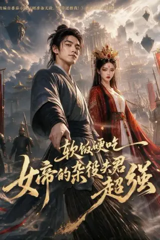 《软饭硬吃，女帝的杂役夫君超强（80集）（百度网盘）》短剧封面