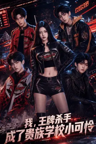 《我，王牌杀手成了贵族学校小可怜（102集）（夸克网盘）》短剧封面