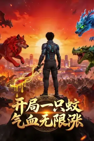 《开局一只蚊，气血无限涨（76集）（夸克网盘）》短剧封面