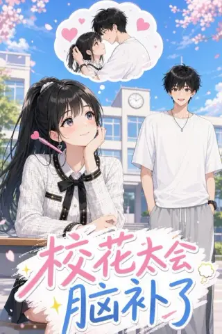 《校花太会脑补了（47集）（夸克网盘）》短剧封面