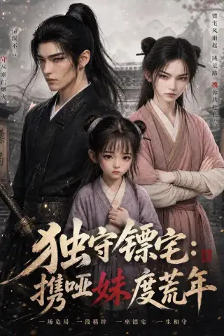 《独守镖宅携哑妹度荒年（97集）（夸克网盘）》短剧封面