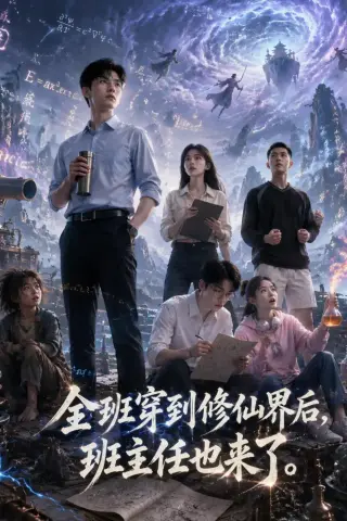 《全班穿到修仙界后，班主任也来了（40集）（夸克网盘）》短剧封面