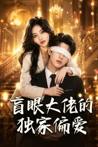 《盲眼大佬的独家偏爱（83集）（夸克网盘）》短剧封面