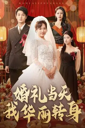 《婚礼当天我华丽转身（44集）刘方为＆李心玥＆游雅（夸克网盘）》短剧封面