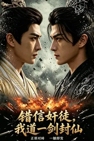《错信奸徒，我道一剑封仙（80集）AI短剧（百度网盘）》短剧封面