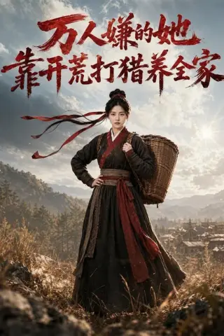 《万人嫌的她靠开荒打猎养全家（112集）（夸克网盘）》短剧封面