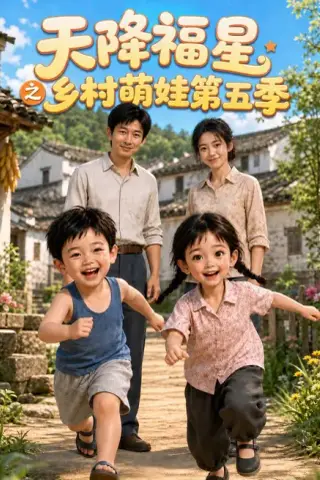《天降福星之乡村萌娃第五季（82集）（夸克网盘）》短剧封面