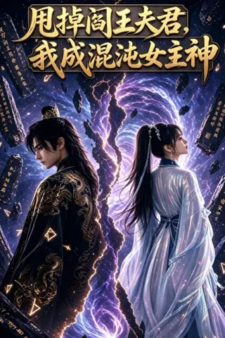 《甩掉阎王夫君我成混沌女主神（15集）（夸克网盘）》短剧封面
