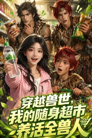 《穿越兽世，我的随身超市养活全兽人（65集）（百度网盘）》短剧封面