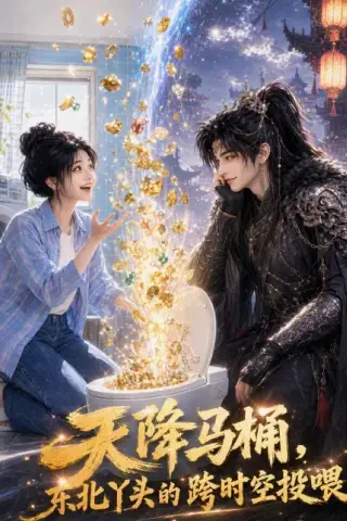 《天降马桶，东北丫头的跨时空投喂（64集）（百度网盘）》短剧封面