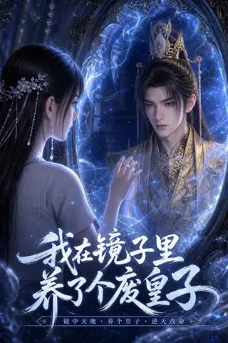 《我在镜子里养了个废皇子（54集）（百度网盘）》短剧封面
