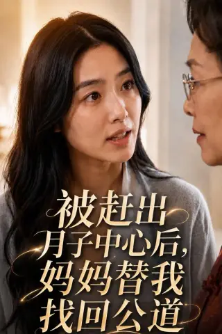 《被赶出月子中心后，妈妈替我找回公道（64集）AI短剧（夸克网盘）》短剧封面