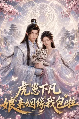 《虎崽下凡：娘亲姻缘我包啦（53集）（夸克网盘）》短剧封面