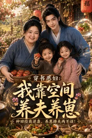 《穿书恶妇：我靠空间养夫养崽（100集） AI短剧 (2026)》短剧封面