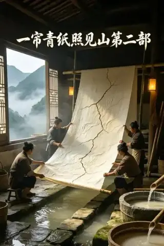 《一帘青纸照见山第二部（20集）AI短剧 (2026)》短剧封面