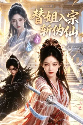《替姐入宗斩伪仙（80集）（夸克网盘）》短剧封面