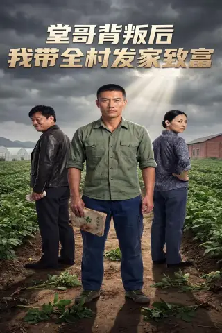 《堂哥背叛后，我带全村发家致富（35集）AI短剧（夸克网盘）》短剧封面