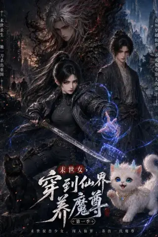 《末世女，穿到仙界养魔尊第一季（106集）（夸克网盘）》短剧封面