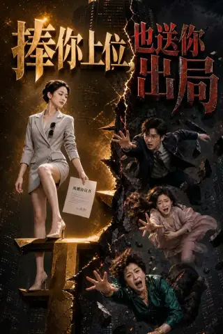 《捧你上位，也送你出局（56集）AI短剧 (2026)》短剧封面