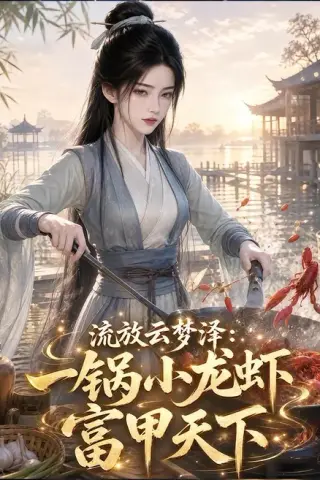 《流放云梦泽：一锅小龙虾富甲天下（58集）（夸克网盘）》短剧封面