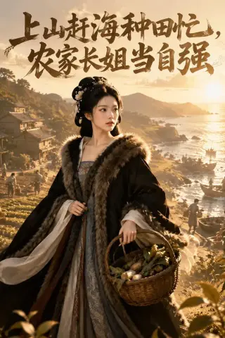 《上山赶海种田忙，农家长姐当自强（80集）（夸克网盘）》短剧封面