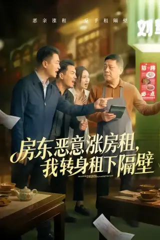 《房东恶意涨房租，我转身租下隔壁（60集）焉军＆米可（夸克网盘）》短剧封面