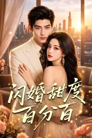 《闪婚甜度百分百（70集）（夸克网盘）》短剧封面