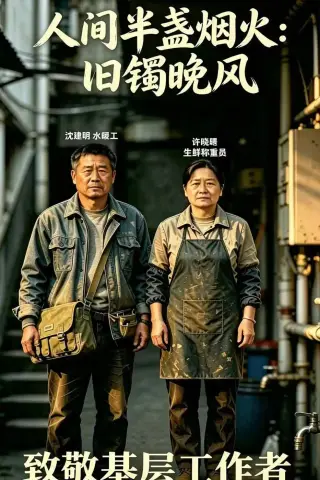 《人间半盏烟火：旧镯晚风（45集）AI短剧（夸克网盘）》短剧封面
