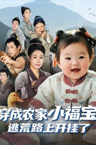 《穿成农家小福宝逃荒路上开挂了》短剧封面