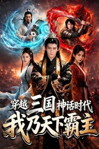 《穿越三国神话时代，我乃天下霸主（40集）Ai短剧（百度网盘）》短剧封面