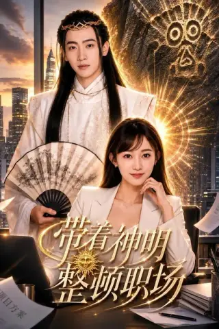 《带着神明整顿职场（90集）王凯＆游小鱼（百度网盘）》短剧封面