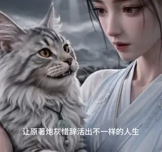《穿成炮灰：我有小猫系统和魔尊（110集）（夸克网盘）》短剧封面