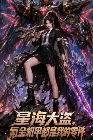 《星海大盗，氪金机甲都是我的零件（93集）（夸克网盘）》短剧封面