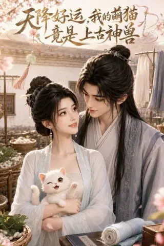 《天降好运，我的萌猫竟是上古神兽（74集）（百度网盘）》短剧封面